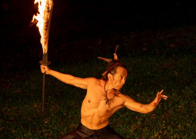 Port Douglas Cairns corporate and wedding fire entertainment